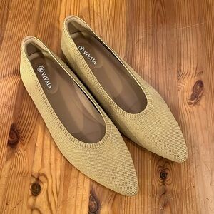 Vivaia Pointed Toe Ballet Flats Size 41.5